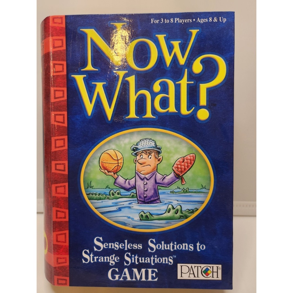 NEW! NOW WHAT Game Senseless Solutions to Strange Situations Interactive Family
